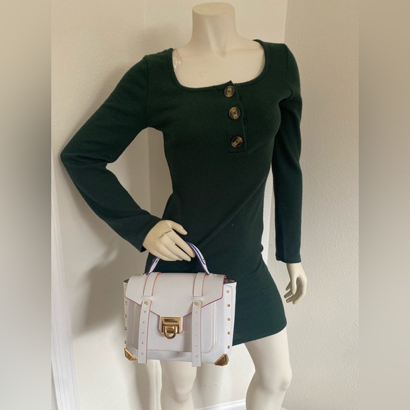 New Michael Kors Manhattan medium school satchel bag - Picture 8 of 17